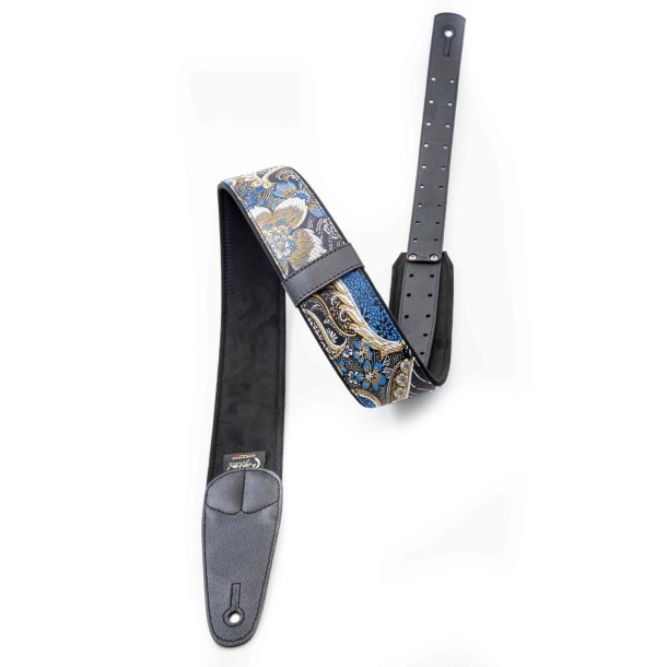 RightOn! HOKKAIDO Black Guitar Strap